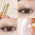 Double-Sided Eyeshadow Stick - Highlighter & Brightening Pen with Pearly Glitter & Matte Finish